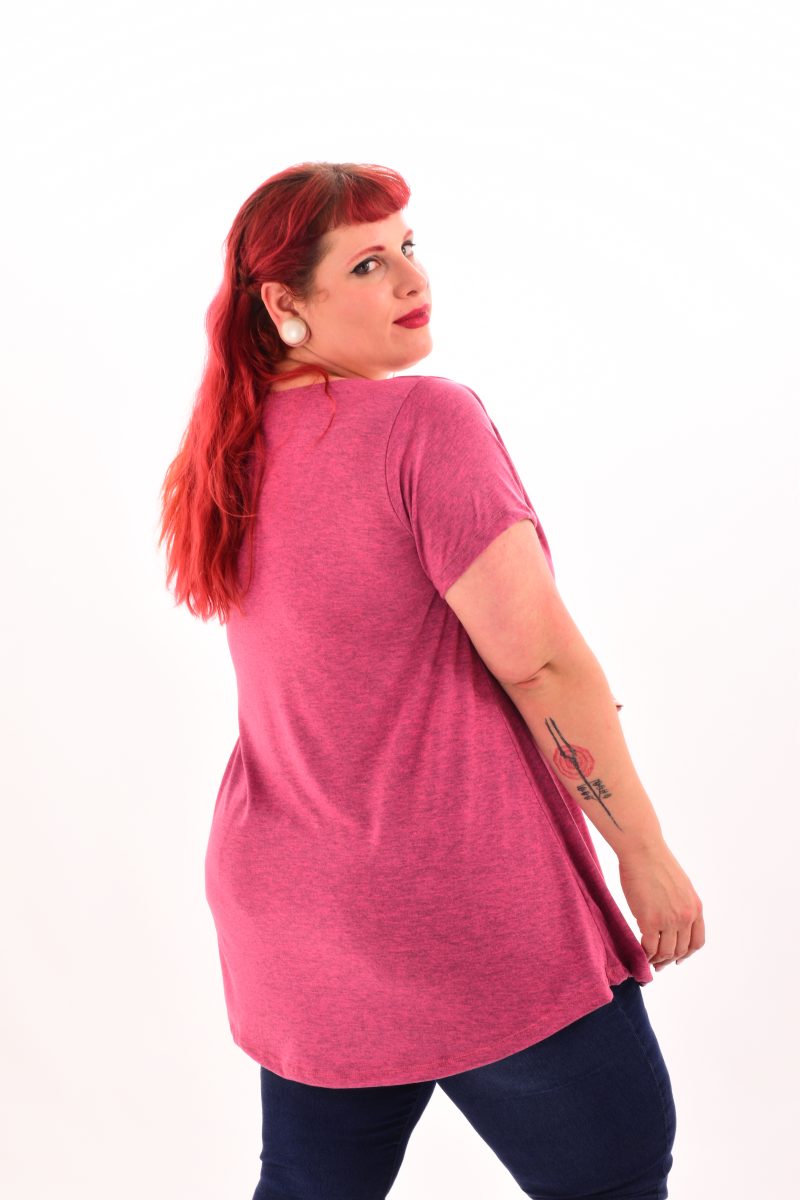 Remera Spun Fucsia