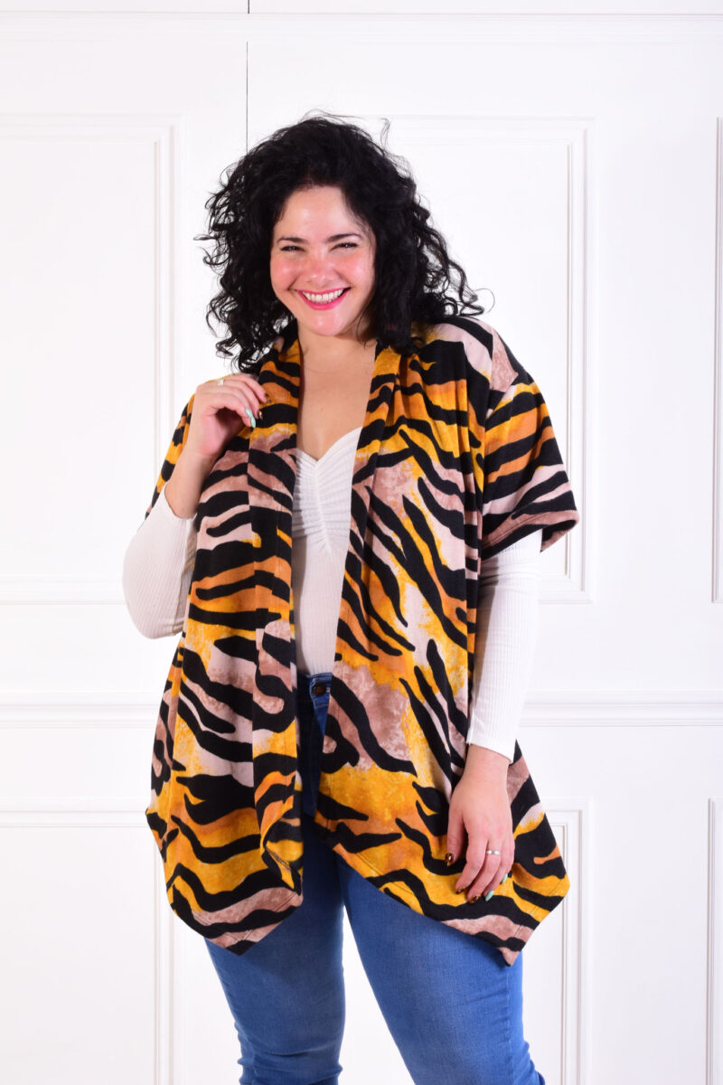 Saquito Lanilla Estampada -